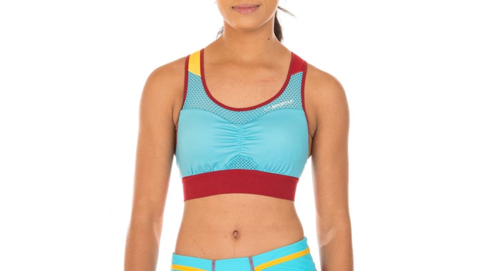 La Sportiva Captive Top - Women's, Malibu Blue/Berry, Large K77-602303-L