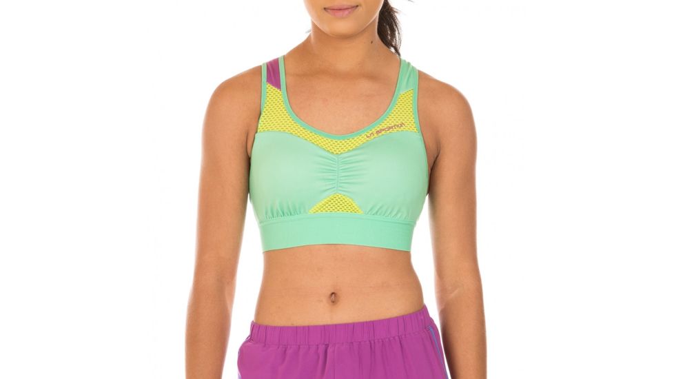 La Sportiva Captive Top - Women's, Jade Green/Apple Green, Medium K77-704705-M
