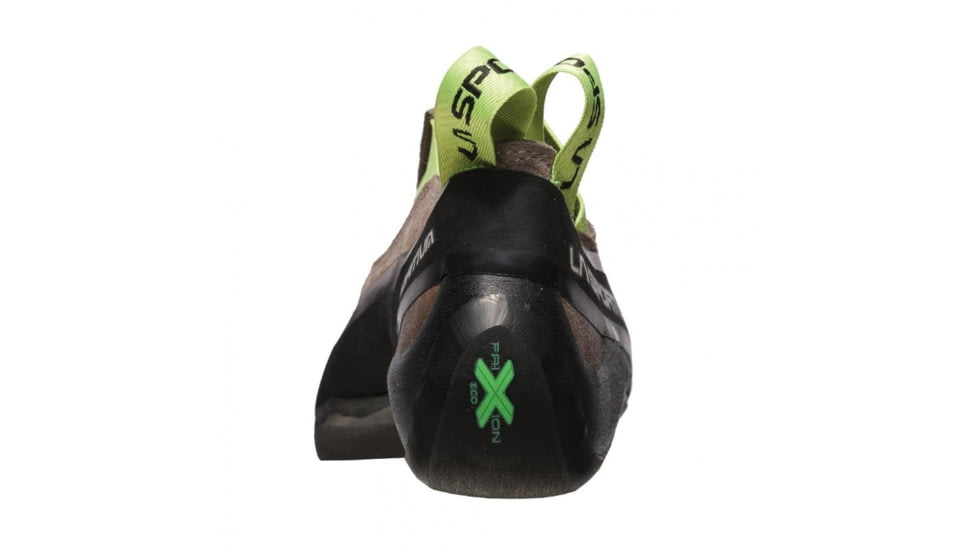 La Sportiva Cobra Eco Climbing Shoes - Mens, Falcon Brown/Apple Green, 37.5, 20O-804705-37.5