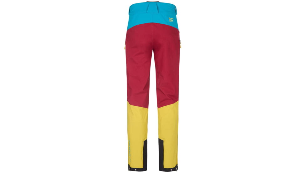 La Sportiva Crizzle Evo Shell Pant - Mens, Moss/Sangria, Extra Small, L76-723320-XS