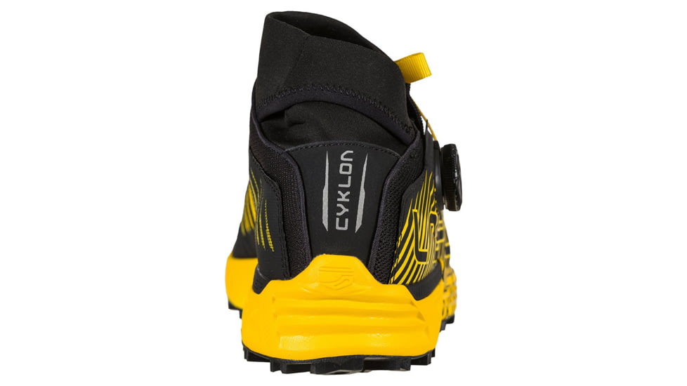 La Sportiva Cyklon Running Shoes - Mens, Black/Yellow, 40.5, Medium, 46W-999100-40.5