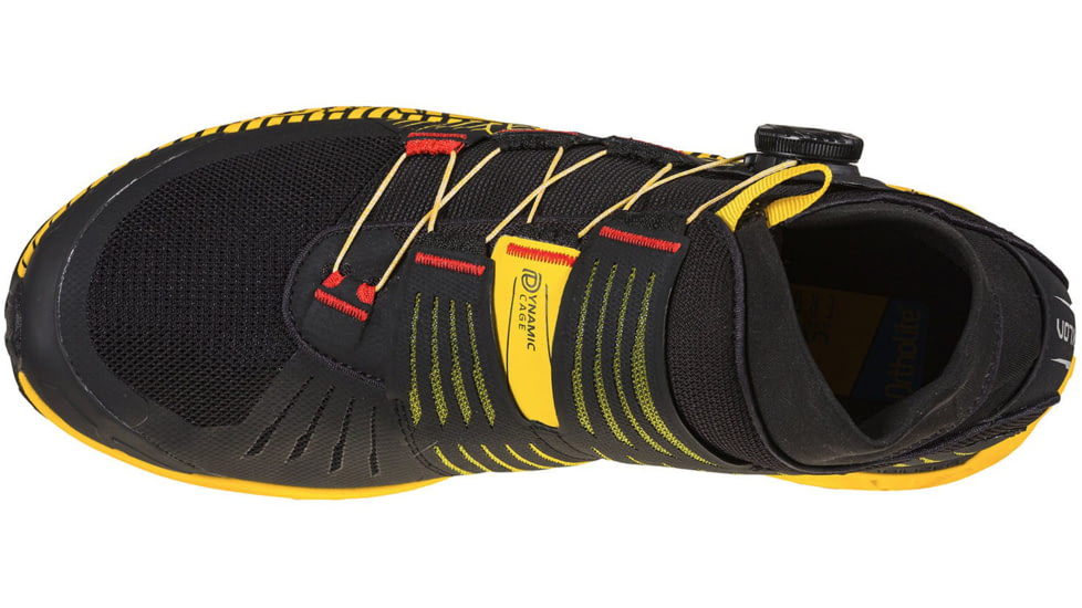 La Sportiva Cyklon Trailrunning Shoes - Mens, Black/Yellow, 45.5, 46W-999100-45.5