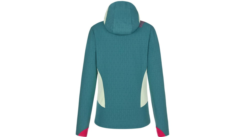 La Sportiva Descender Storm Jacket - Womens, Alpine/Celadon, Large, M37-726727-L