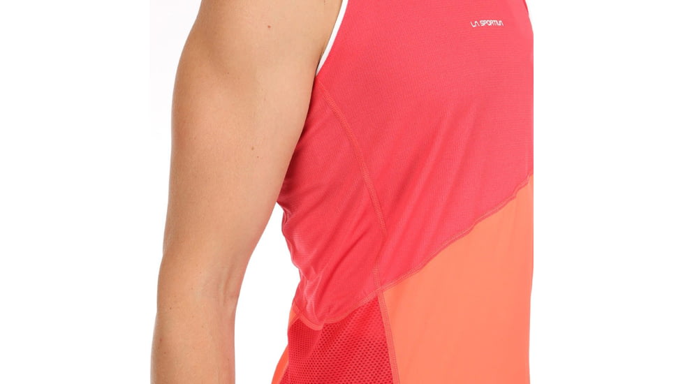 La Sportiva Drift Tank - Womens, Hibiscus/Flamingo, Large, K84-402403-L