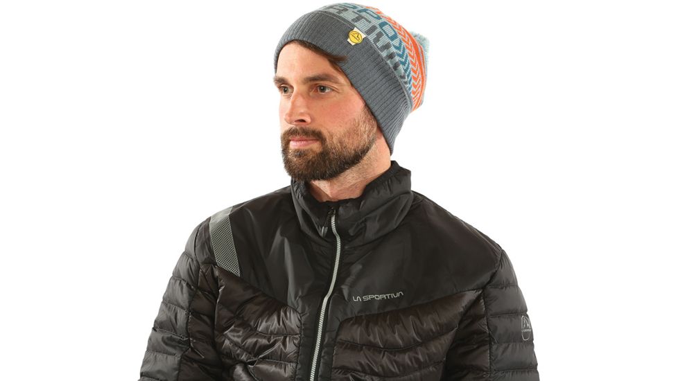 La Sportiva Dust Beanie - Men's-Stone Blue/Slate-S/M