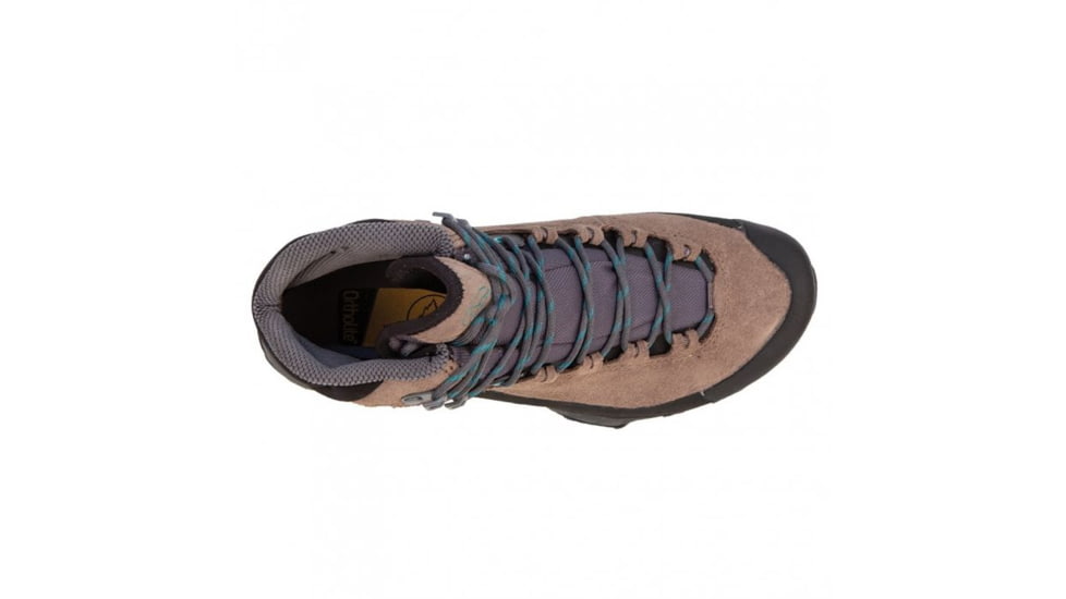 La Sportiva Eclipse GTX Backpacking Shoes - Womens, Taupe/Emerald, 41.5, 27L-801608-41.5