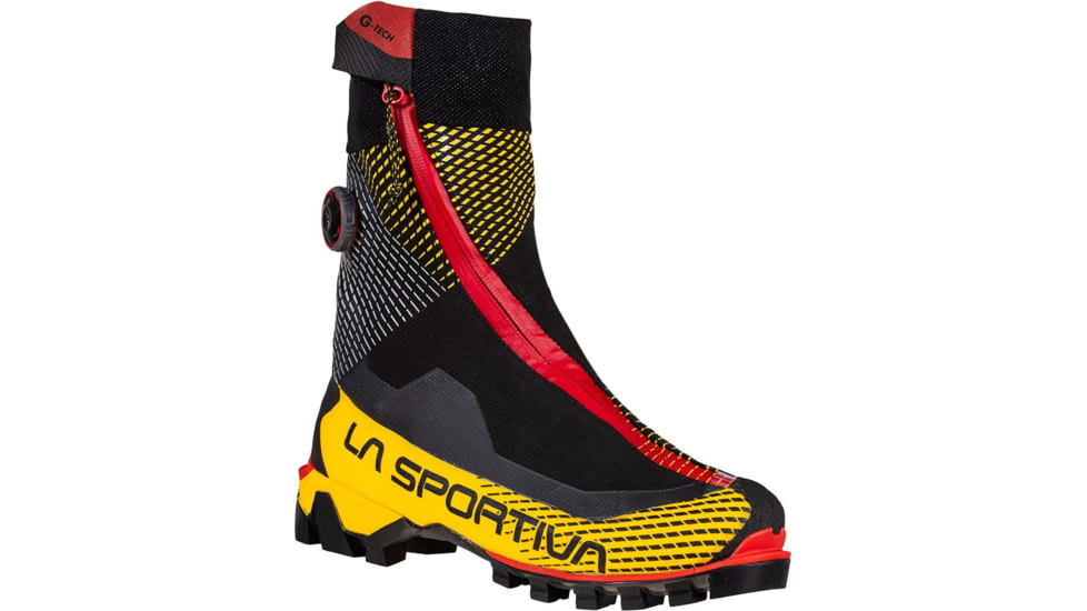 La Sportiva G-Tech Mountaineering Shoes - Men's, Black/Yellow, 41, 31F-999100-41