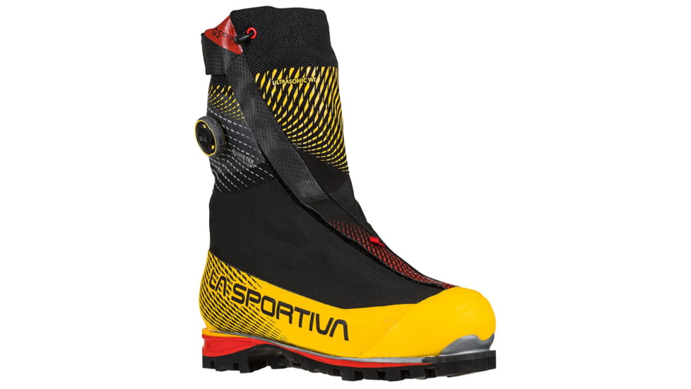 La Sportiva G5 Evo Mountaineering Shoes - Mens, Black/Yellow, 40.5, Medium, 21V-999100-40.5