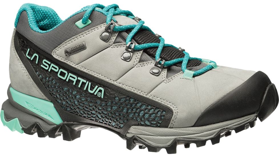 La Sportiva Genesis Low GTX Hiking Shoe - Women's-Grey/Mint-Medium-39.5