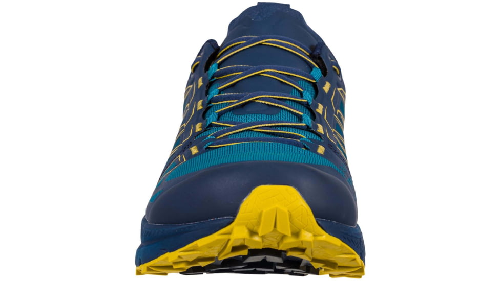 La Sportiva Jackal GTX Running Shoes - Mens, Night Blue/Moss, 42.5, 46J-629723-42.5