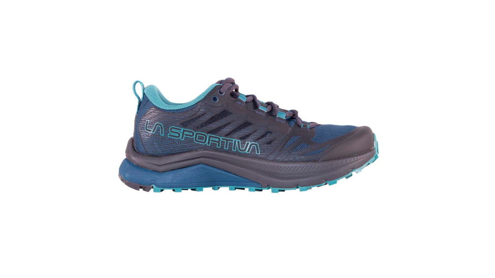 La Sportiva Jackal II Running Shoes - Womens, Carbon/Lagoon, 40.5, 56K-900638-40.5