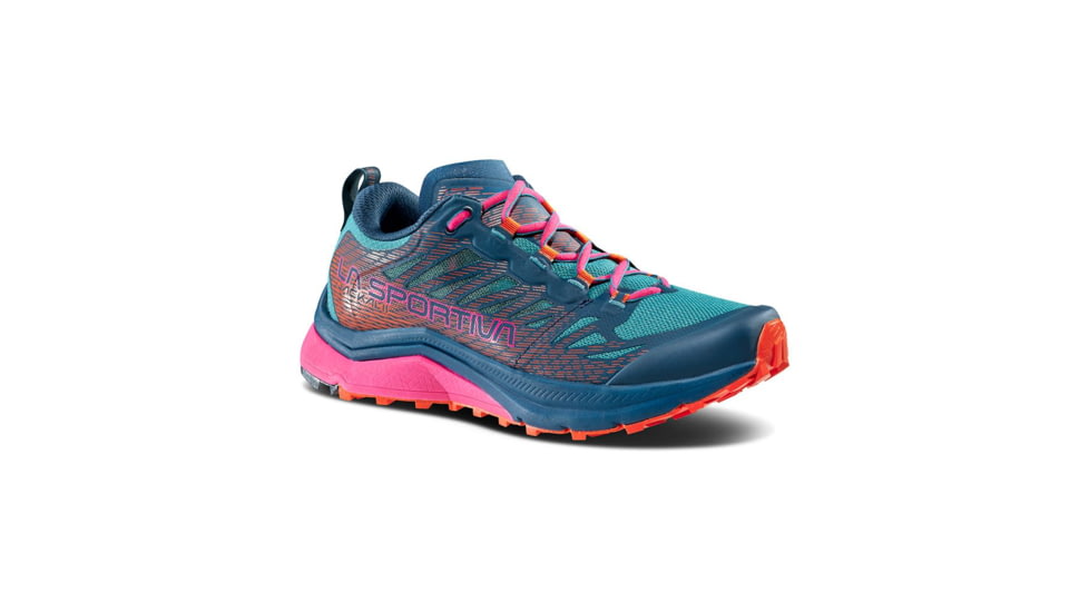 La Sportiva Jackal II Running Shoes - Womens, Storm Blue/Lagoon, 41, 56K-639638-41