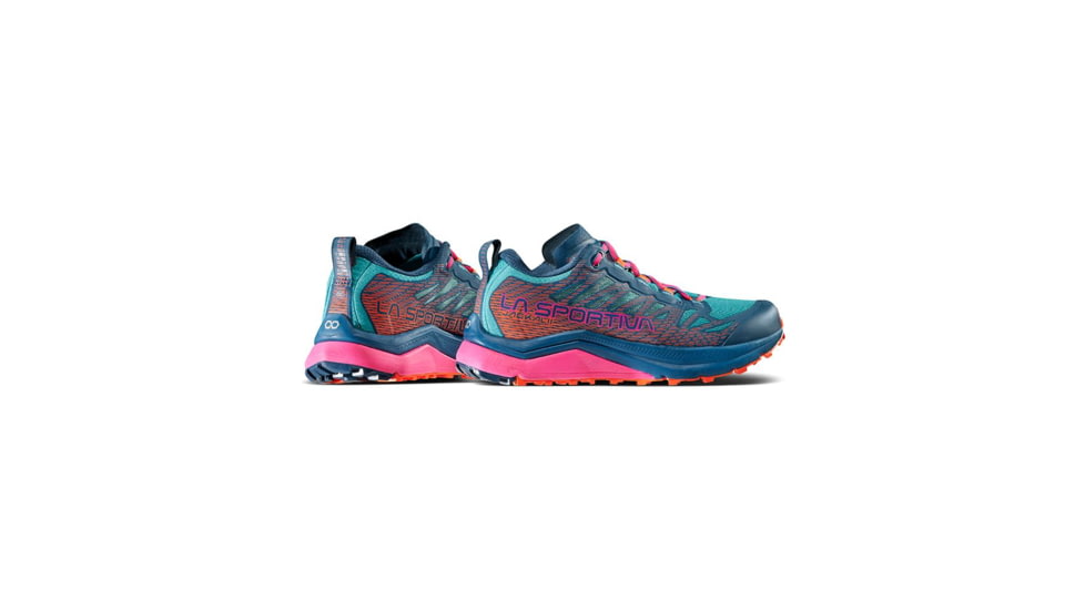 La Sportiva Jackal II Running Shoes - Womens, Storm Blue/Lagoon, 41, 56K-639638-41