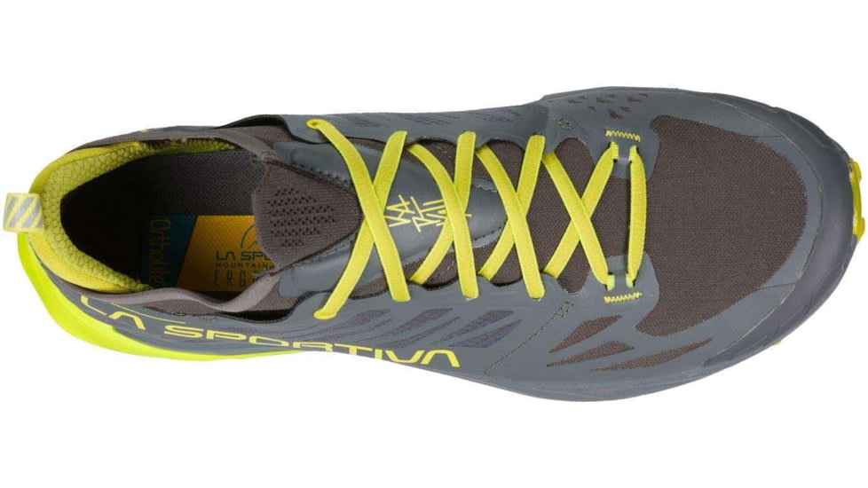 La Sportiva Kaptiva GTX Trailrunning Shoes - Mens, Carbon/Citrus, 43 EU, 36Y-900712-43