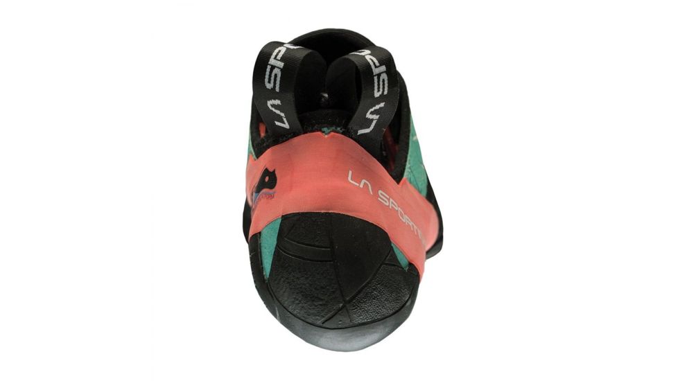 La Sportiva Kataki Climbing Shoe - Womens, Mint/Coral, 34.5, 20B-609301-34.5