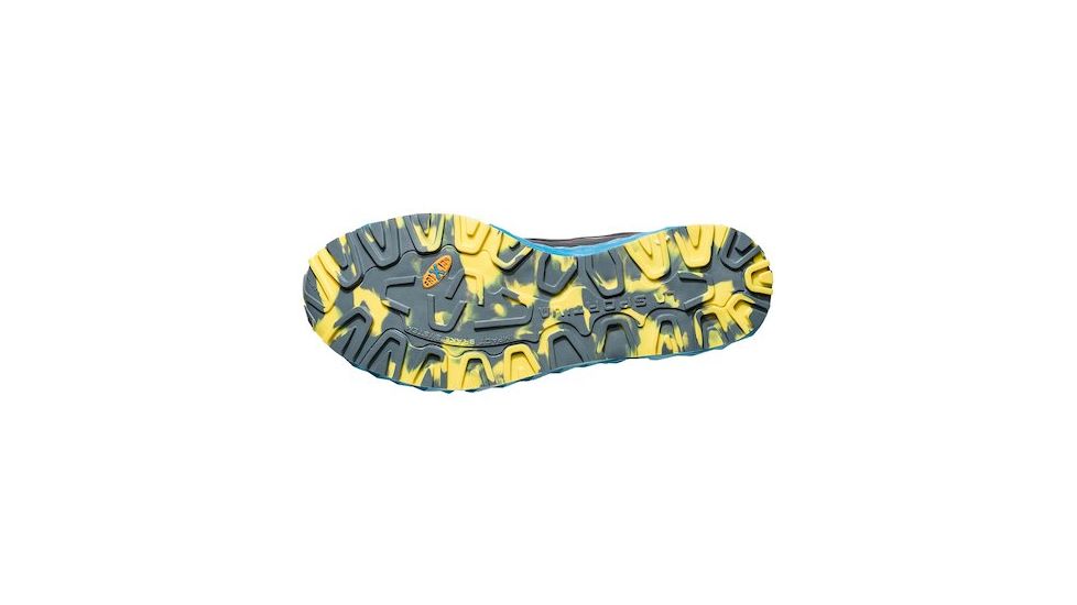 La Sportiva Lycan Mountain Running Shoe - Mens, Black/Tropic Blue, 44 Euro, 36K-999614-44