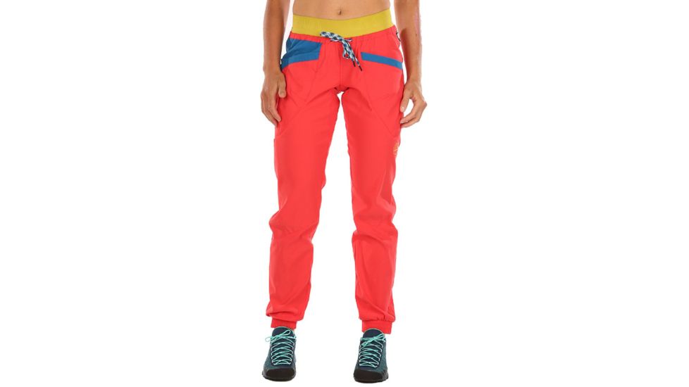 La Sportiva Mantra Pant - Women's, Large, 31in Inseam, Hibiscus/Neptune, I60-402619-L
