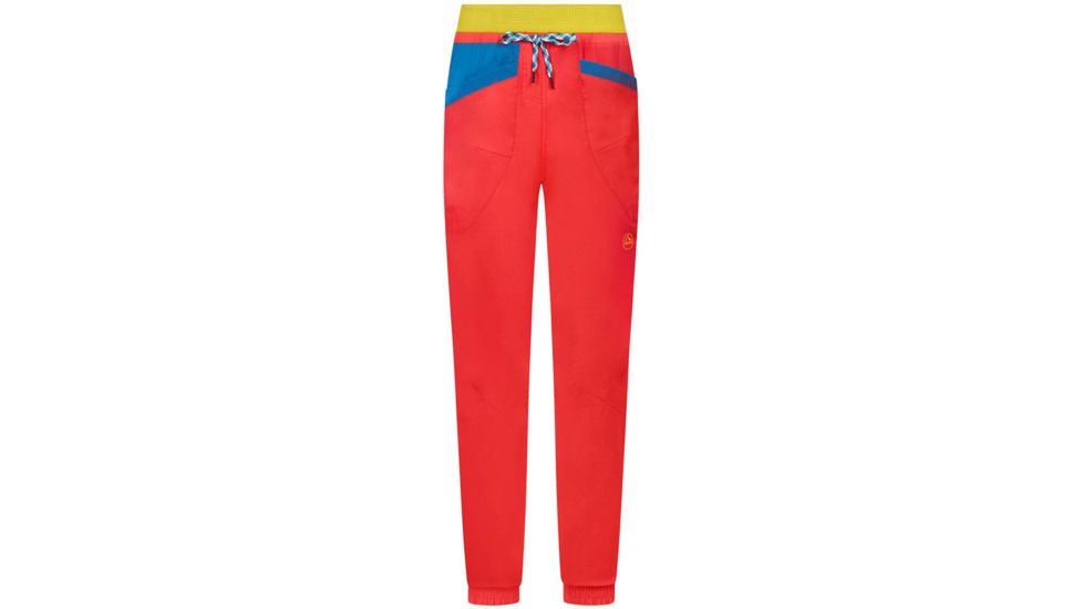 La Sportiva Mantra Pant - Women's, Extra Large, 31in Inseam, Hibiscus/Neptune, I60-402619-XL
