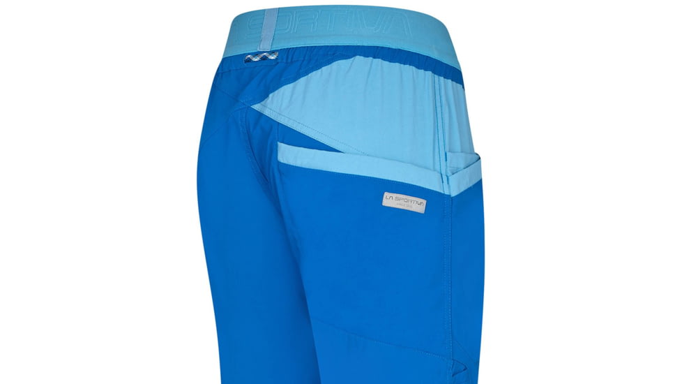 La Sportiva Mantra Pant - Women's, Large, 31in Inseam, Neptune/Pacific Blue, I60-619621-L