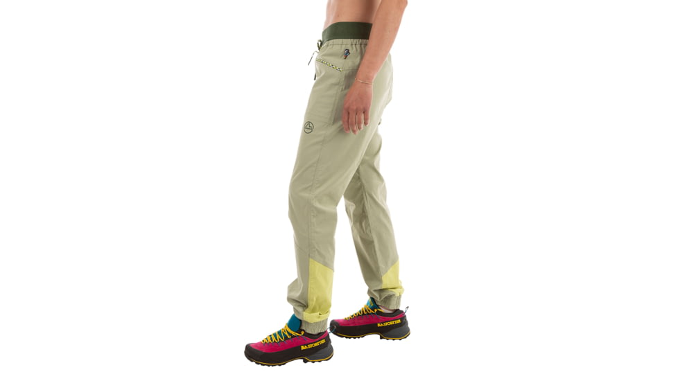 La Sportiva Mantra Pant - Womens, Tea/Green Banana, Small, O62-730728-S