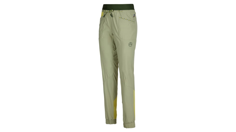 La Sportiva Mantra Pant - Womens, Tea/Green Banana, Small, O62-730728-S