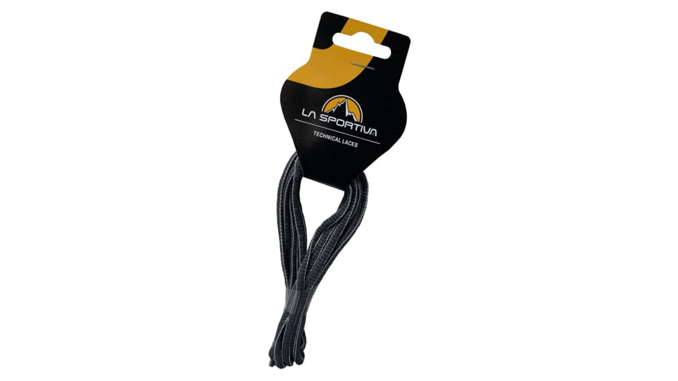 La Sportiva Mtn Running Shoe Laces, Grey, 107, 39R-GR-107