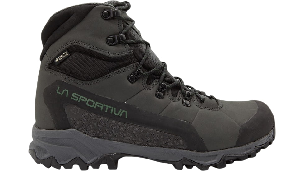 La Sportiva Nucleo High II GTX Hiking Shoes - Mens, Carbon/Forest, 41.5, 44J-900711-41.5
