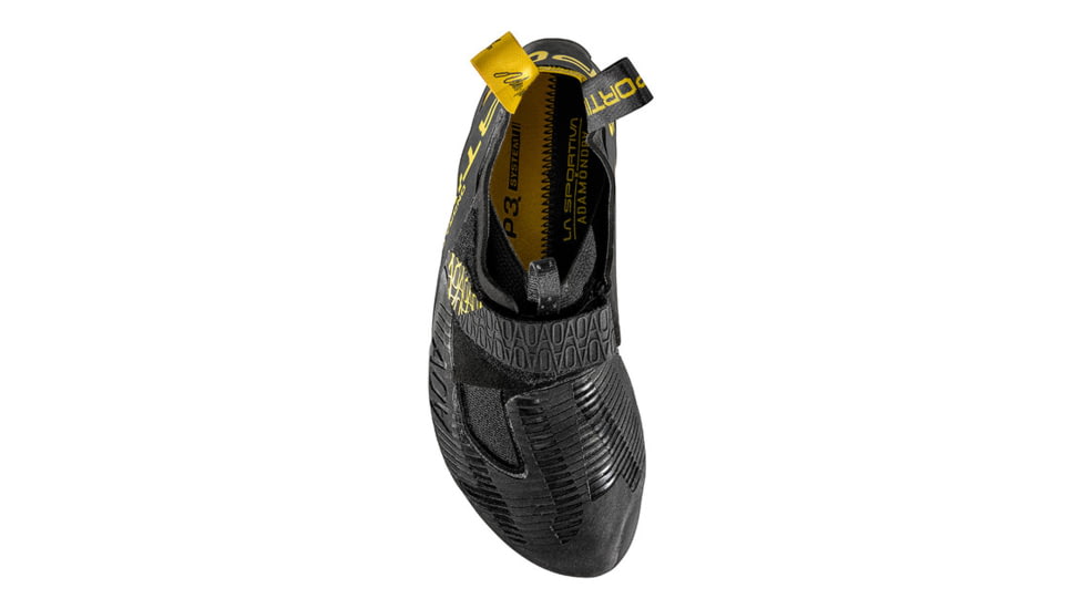 La Sportiva Ondra Comp Climbing Shoes - Mens, Black/Yellow, 37.5, 40S-999100-37.5