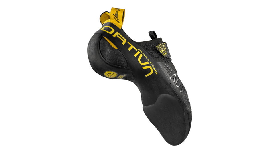 La Sportiva Ondra Comp Climbing Shoes - Men's, Black/Yellow, 37.5, 40S-999100-37.5