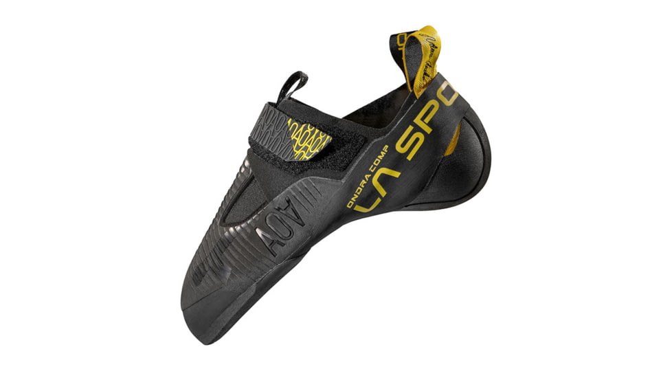 La Sportiva Ondra Comp Climbing Shoes - Mens, Black/Yellow, 37.5, 40S-999100-37.5