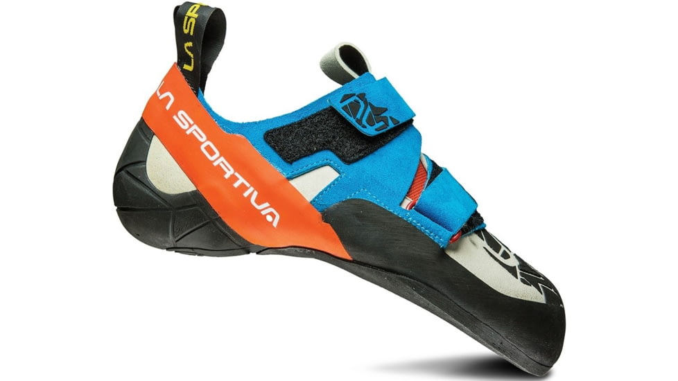 La Sportiva Otaki Climbing Shoes - Men's, Blue/Flame, 43, ZFCS003-B00R04-43