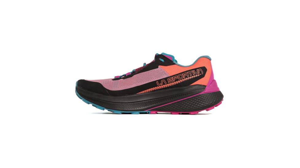 La Sportiva Prodigio Running Shoes - Womens, Rose/Springtime, 42, 56R-412411-42