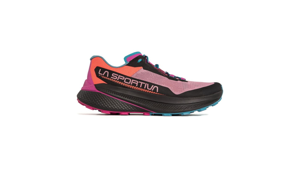La Sportiva Prodigio Running Shoes - Womens, Rose/Springtime, 42, 56R-412411-42