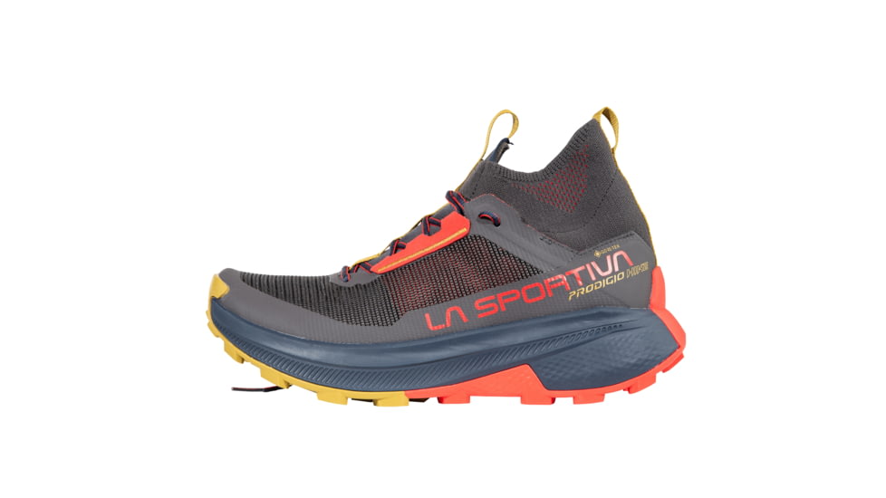 La Sportiva Prodigo Hike GTX Tactical Boots - Mens, Onyx/Mountain Red, 44, ZFHS102-G19R24-44