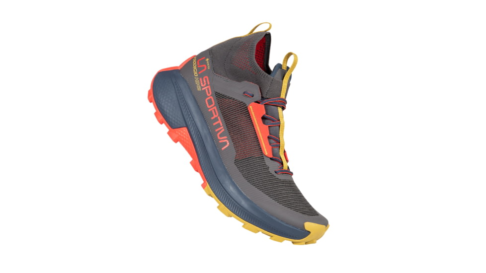 La Sportiva Prodigo Hike GTX Tactical Boots - Mens, Onyx/Mountain Red, 44, ZFHS102-G19R24-44