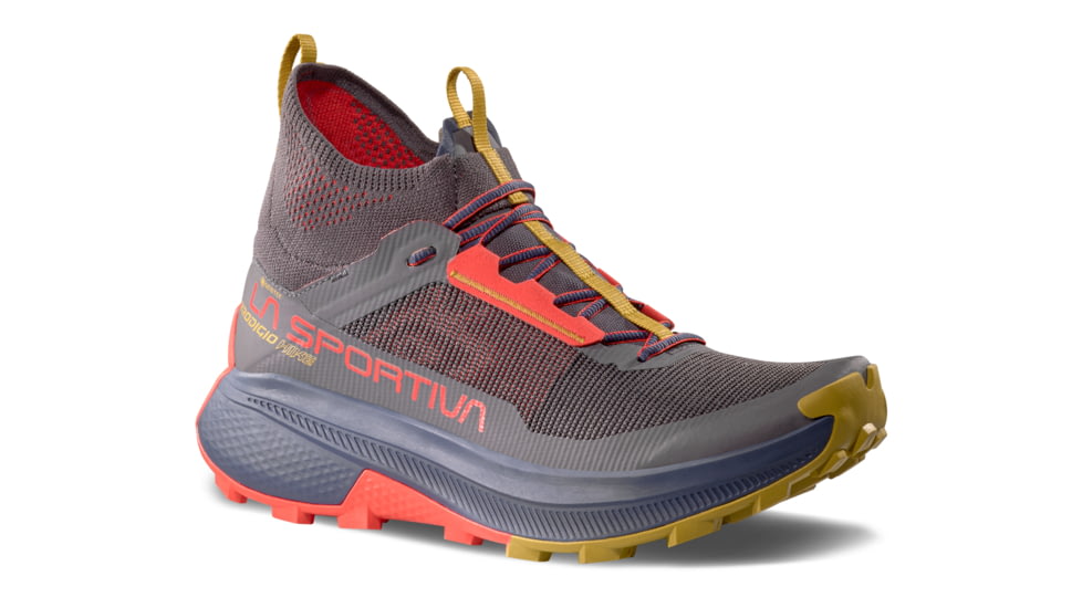 La Sportiva Prodigo Hike GTX Tactical Boots - Mens, Onyx/Mountain Red, 44, ZFHS102-G19R24-44