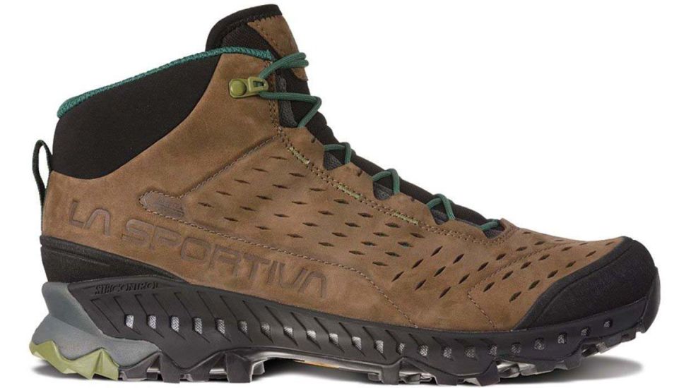 La Sportiva Pyramid GTX Hiking Shoes - Men's, Mocha/Forest, 44, Medium, 24H-807711-44
