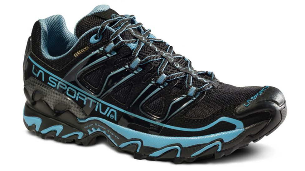 La Sportiva Raptor GTX Running Shoe - Women's-Black/Ocean-36