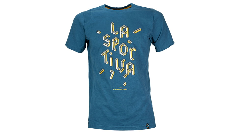 La Sportiva Rubik T-Shirt - Men's-Dark Sea-Large