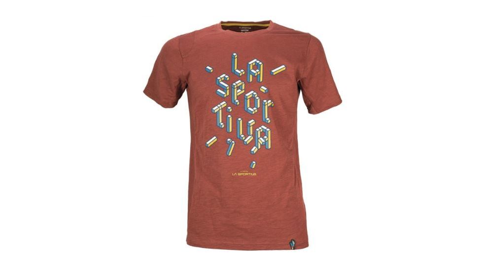 La Sportiva Rubik T-Shirt - Men's, Rust, Large H40-RU-L