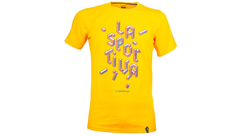 La Sportiva Rubik T-Shirt - Men's-Papaya-Medium