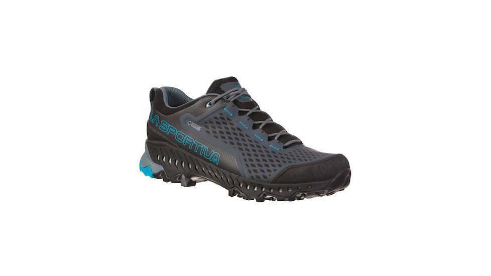 La Sportiva Spire GTX Hiking/Backpacking Boots - Mens, Slate Tropic/Blue, 45.5, 24B-903614-45.5