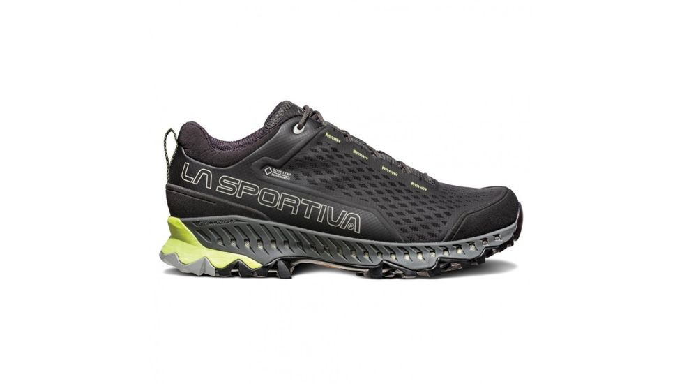 La Sportiva Spire GTX Hiking/Backpacking Boots - Mens, Carbon/Apple Green, 39, 24B-900705-39