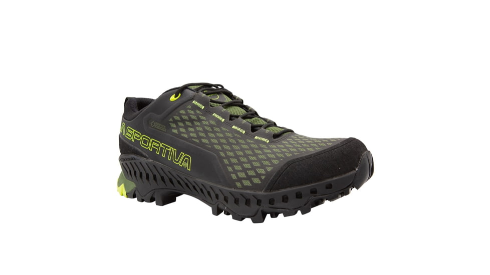 La Sportiva Spire GTX Hiking Shoes - Men's, Black/Neon, 45.5, ZFHS094-K00E20-45.5