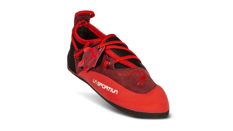 La Sportiva Stickit Climbing Shoe - Kids, Chili/Poppy, 26/27, 802-CHILI/POPPY-26/27