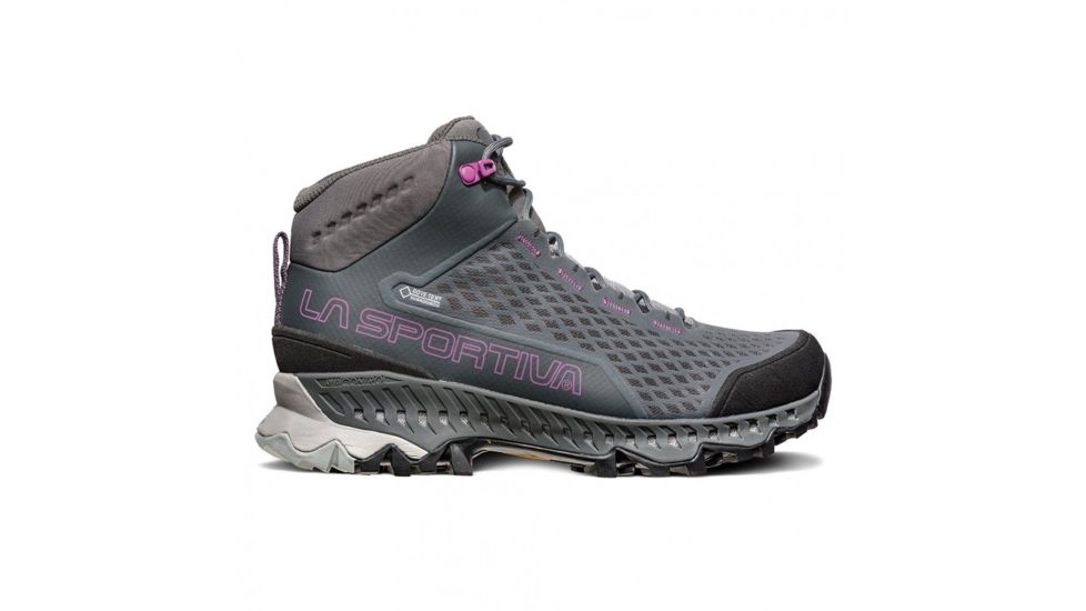 La Sportiva Stream GTX Hiking Boots - Women's, Carbon/Purple, 41, 24E-900500-41