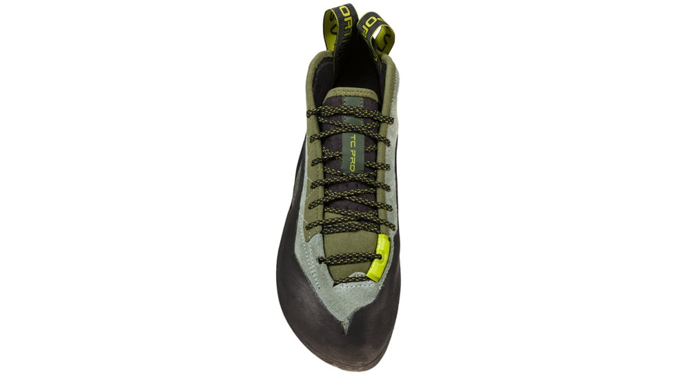 La Sportiva TC Pro Climbing Shoes - Men's, Olive, 45, ZFCS026-E19E19-45
