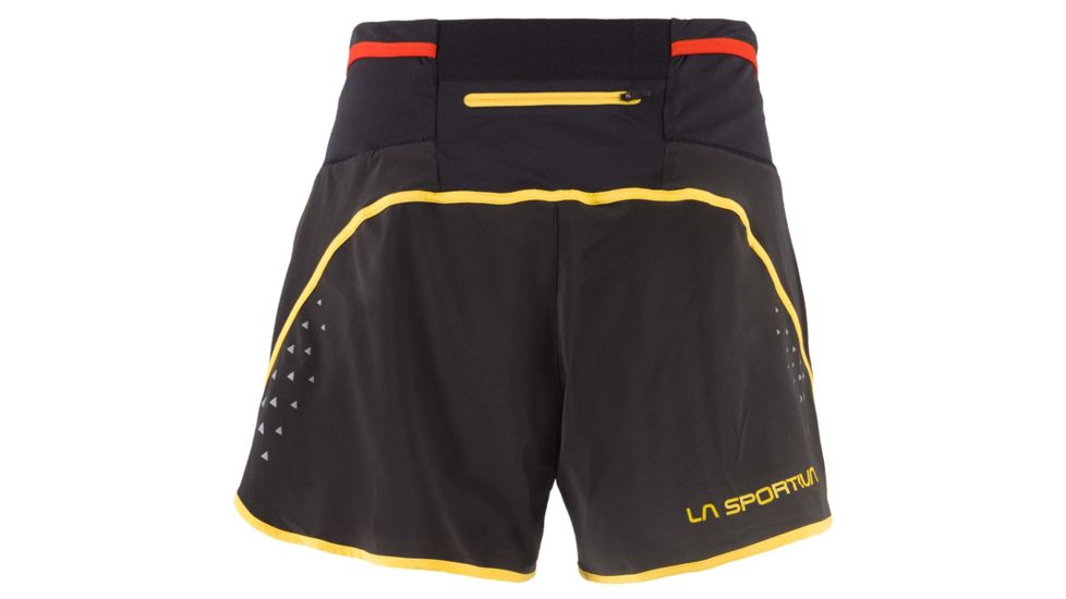 La Sportiva Tempo Short - Men's, Black/Yellow, Extra Large, J90-999100-XL