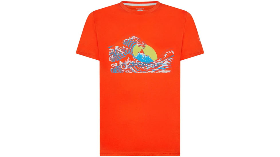 La Sportiva Tokyo T-Shirt - Mens, Poppy, Medium, N24-311311-M