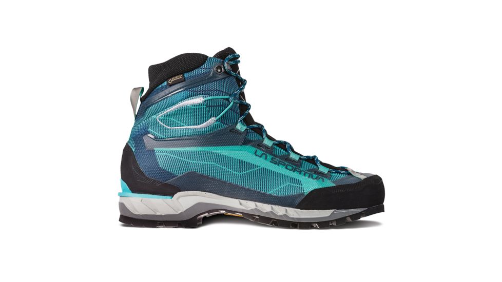 La Sportiva Trango Tech GTX Mountaineering Boots - Womens, Aqua/Opal, 37.5, 21H-615618-37.5